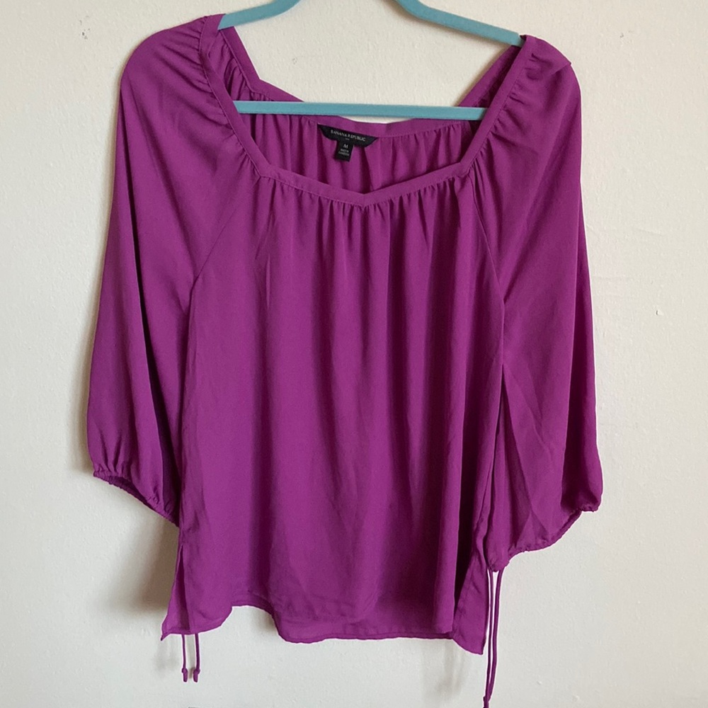 Banana Republic Fuschia Top